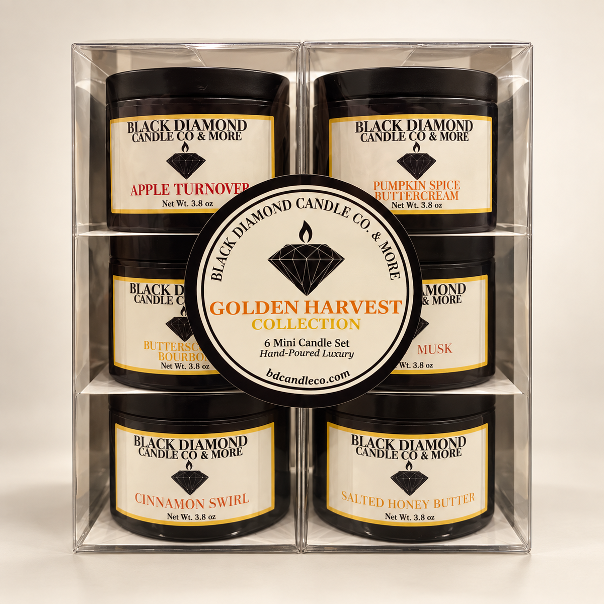 Golden Harvest Mini Candle Collection