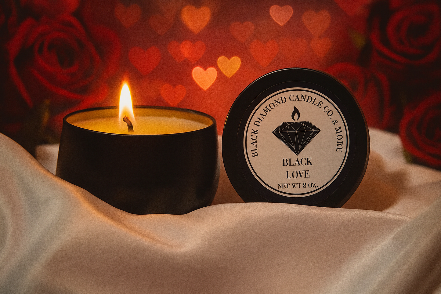 BLACK LOVE CANDLE