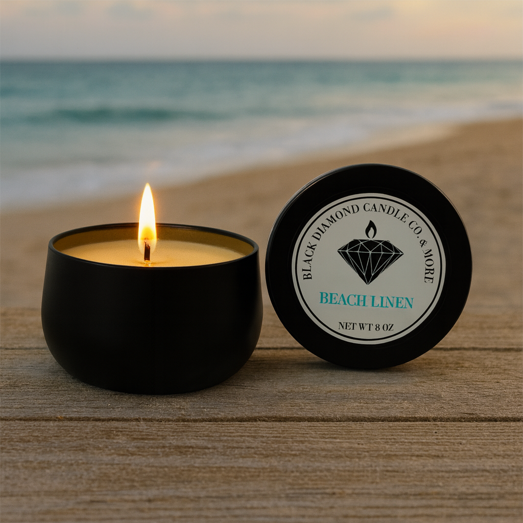 Beach Linen Candle