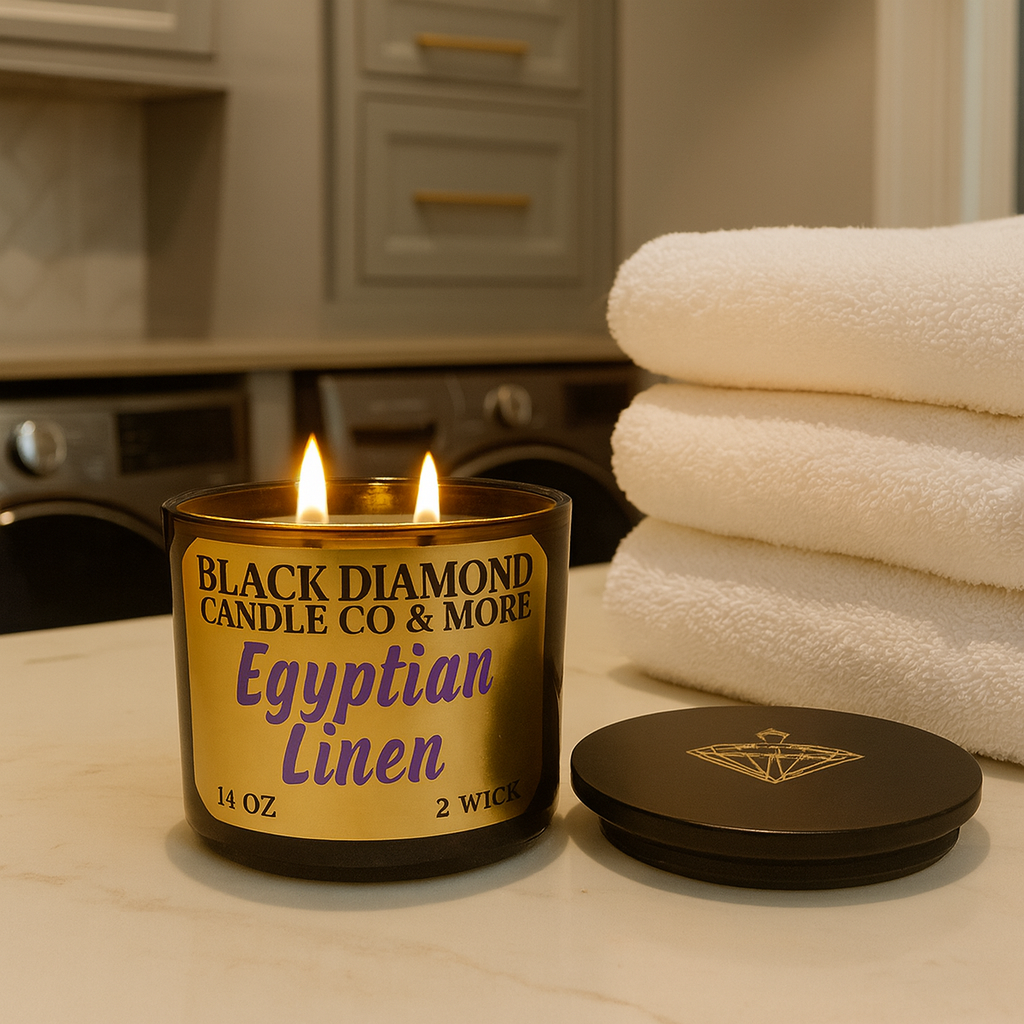 EGYPTIAN LINEN CANDLE