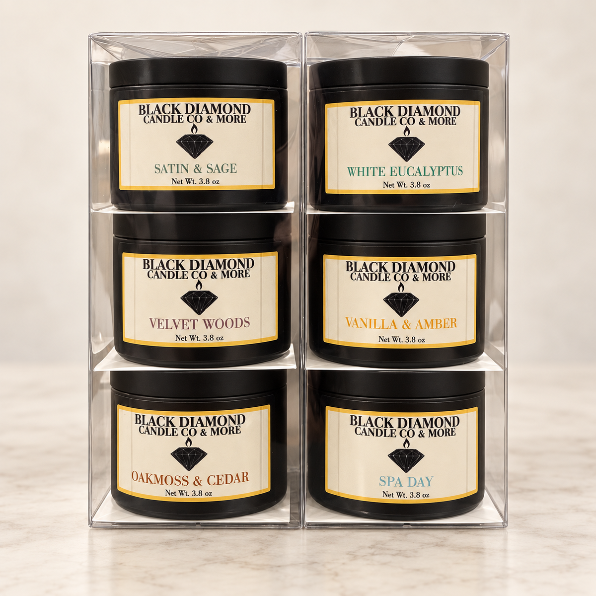 Woods & Whispers Mini Candle Collection