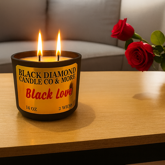 BLACK LOVE CANDLE