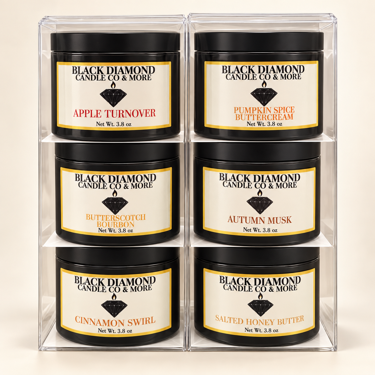 Golden Harvest Mini Candle Collection