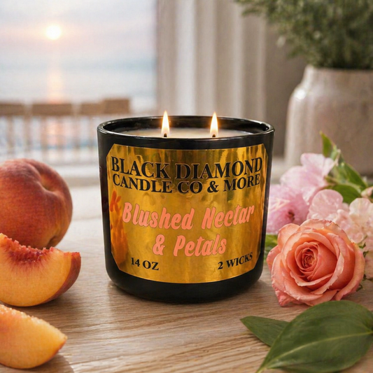 BLUSHED NECTAR & PETALS CANDLE