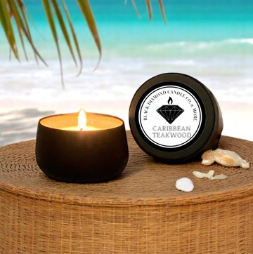 Caribbean Teakwood Candle