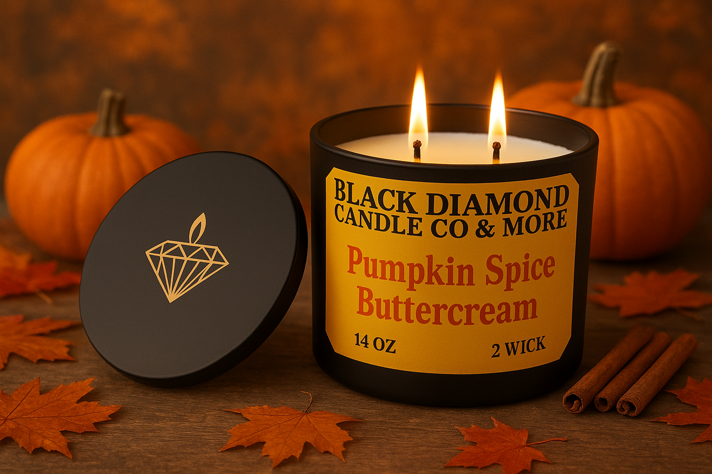 PUMPKIN SPICE BUTTERCREAM CANDLE