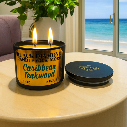 Caribbean Teakwood Candle