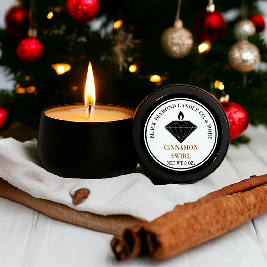 CINNAMON SWIRL CANDLE