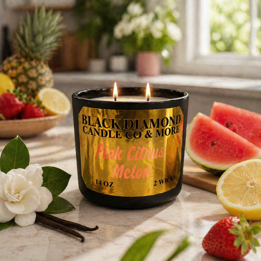 PINK CITRUS MELON CANDLE