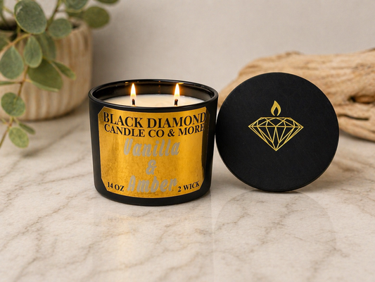 VANILLA & AMBER CANDLE