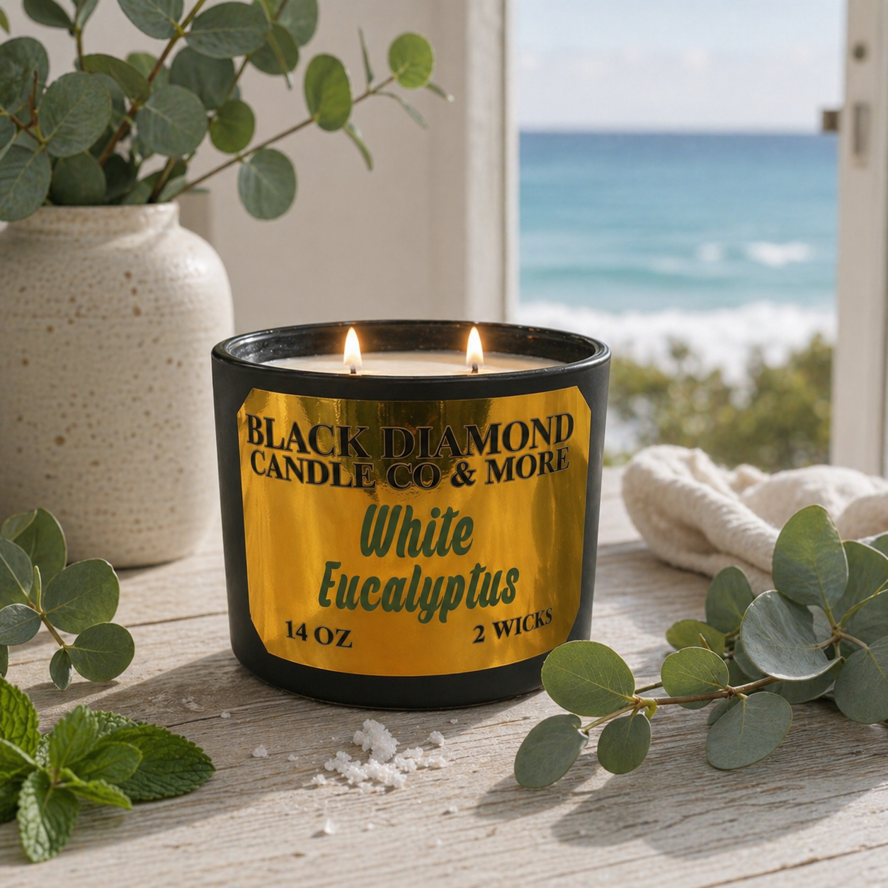 WHITE EUCALYPTUS CANDLE
