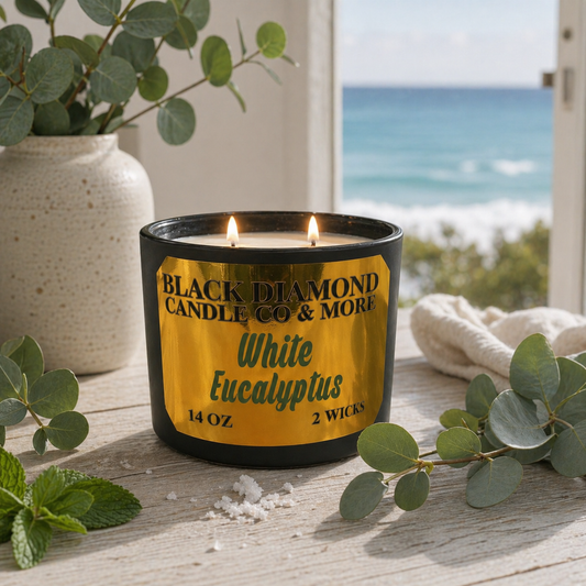 WHITE EUCALYPTUS CANDLE