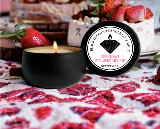 Grandma's Strawberry Pie Candle